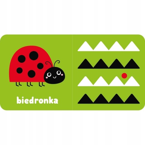 Zobacz, maluszku! Książeczka kontrastowa z kotkiem kartonowa dla dzieci