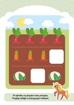 Akademia 5-latka z kucykiem łamigłówki zadania labirynty Naklejki