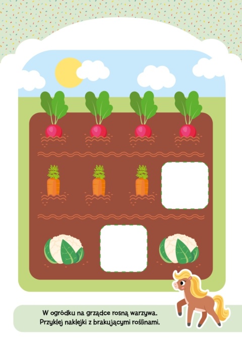 Akademia 5-latka z kucykiem łamigłówki zadania labirynty Naklejki