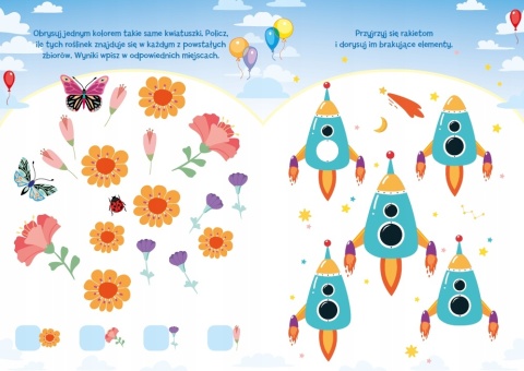 Akademia 6-latka zadania kolorowanka malowanka książka dla dzieci