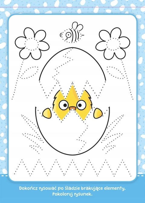 Edukacyjne malowanki przedszkolaka Rysuję zwierzęta Kolorowanka Malowanka