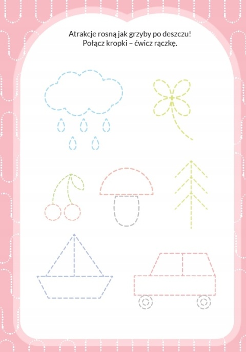 Już woła szkoła! Wzorki łamigłówki zadania nauka książeczka edukacyjna