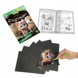 Kotki Zadanka & zdrapywanki Zadania i ćwiczenia dla dzieci zdrapki