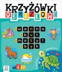 Krzyżówki obrazkowe z wesołym żółwikiem Od 6 lat książęczka dla dzieci