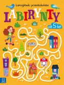 Labirynty Łamigłówki przedszkolaka zadania książka dla dzieci od 5 lat