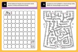 Labirynty Łamigłówki przedszkolaka zadania książka dla dzieci od 5 lat