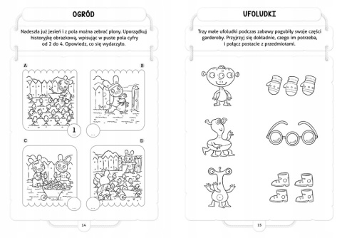 Łamigłówki 6-letniej główki. Labirynty, krzyżówki, zadania logiczne