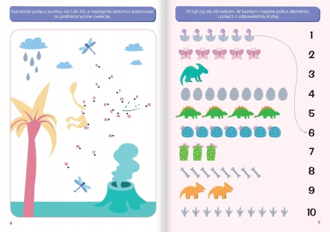 Łamigłówki z dinozaurami Ciekawe zadania do rozwiązania Labirynty