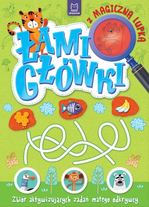 Łamigłówki z magiczną lupką Zbiór aktywizujących zadań małego odkrywcy
