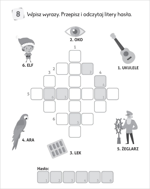 Łamigłówki z ołówkiem 7+ Krzyżówki Labirynty Zadania książeczka dla dzieci