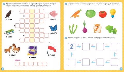 Łamigłówki z wesołą lamą zadania Rysuję, rozwiązuję, uczę się. Od 5 lat