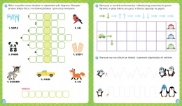 Łamigłówki z wesołą zebrą ZadaniaRysuję rozwiązuję uczę się Od 6 lat