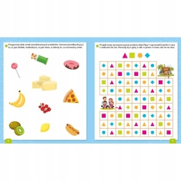 Łamigłówki z wesołym liskiem Uczę się i rozwiązuję Zadania dla dzieci 5 lat