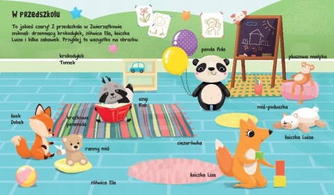 Małe zwierzaki Album z naklejkami Książęczka kreatywna Aktywizująca