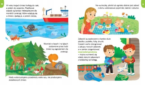 Mały ekolog Akademia przyjaciela przyrody Książka przedszkolaka 4+