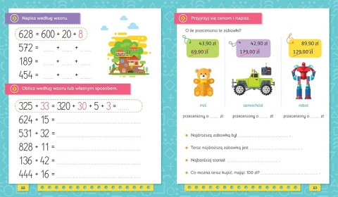 Matematyka z pisakiem Uczę się sprawnie liczyć Klasa 3 Zadania matematyczne