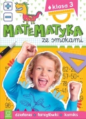 Matematyka ze smokami Klasa 3 Działania łamigłówki komiks książka