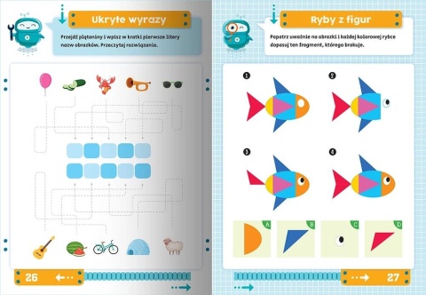 Moja księga łamigłówek Zadania logiczne obrazki szyfrogramy krzyżówki