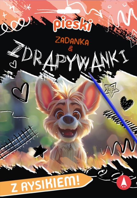 Pieski Zadanka & zdrapywanki Zadania i ćwiczenia dla dzieci zdrapki