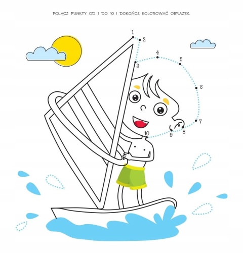 Piszę i poznaję Cyferki Książeczka z rowkami grafomotoryczne terapia ręki