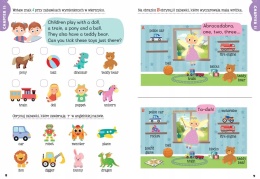 Poznaję i utrwalam angielskie słówka 6 lat Książęczka dla dzieci Angielski