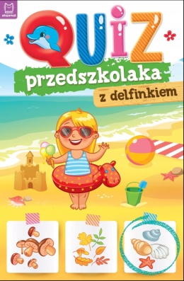 Quiz przedszkolaka z delfinkiem książki dla dzieci zadania
