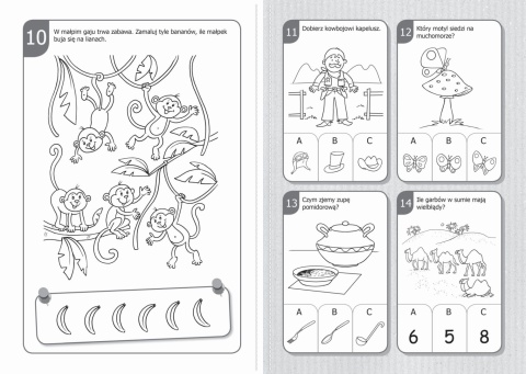 Quizy przedszkolaka. Niebieskie Zadania Łamigłówki Książki dla dzieci