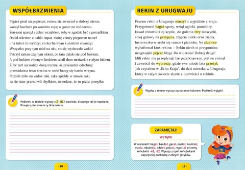 Rymowane dyktanda Ortograficzne rymy dla chłopaka i dziewczyny Zadania