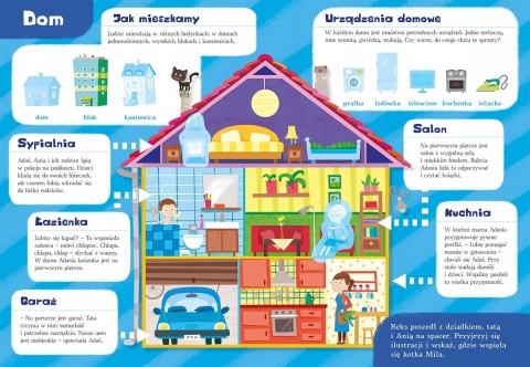 Świat wiedzy przedszkolaka Edukacyjna książeczka z naklejkami 3+