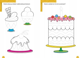 Szlaczki i literki - zeszyt edukacyjny nauka pisania liter dzieci GREG