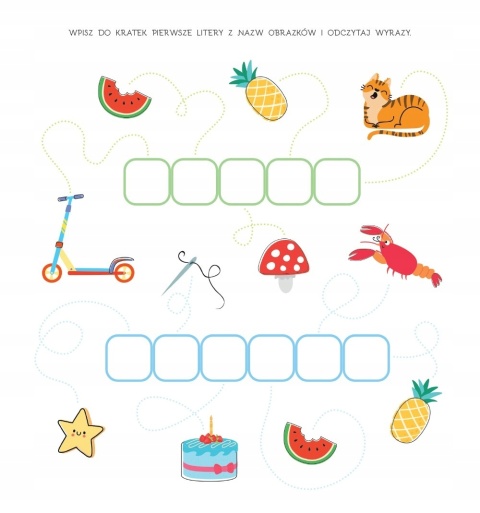 Uczę się pisać Książeczka z rowkami Zabawy grafomotoryczne terapia ręki