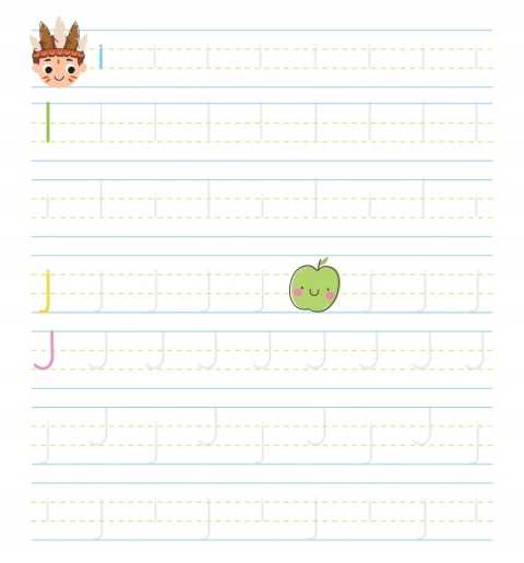 Uczę się pisać Książeczka z rowkami Zabawy grafomotoryczne terapia ręki