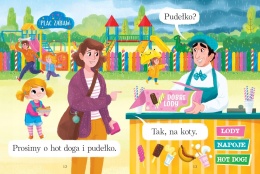 Zaczynam czytać Duże litery Pierwsze zdania do nauki czytania Ola i koty