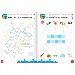 Zielona książeczka bystrego dziecka Łamigłówki dla przedszkolaka od 5 lat