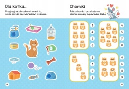 Zwierzęta w domu. Łamigłówki przedszkolaka krzyżówki labirynty zadania