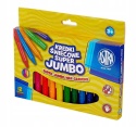 Astra KREDKI ŚWIECOWE SUPER JUMBO 12 kolorów, 14mm grubości, 10cm długości