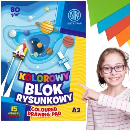 Blok rysunkowy A3 Astra