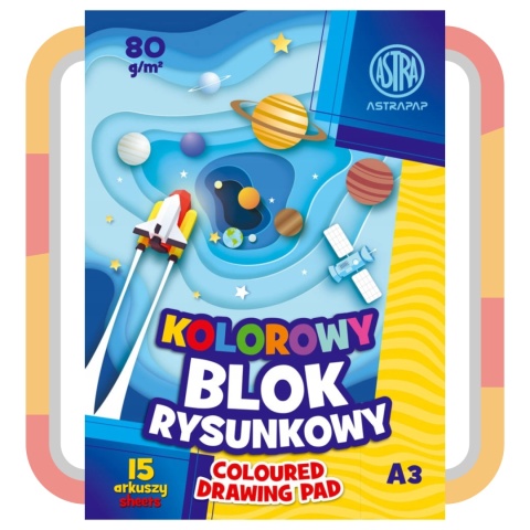 Blok rysunkowy A3 Astra