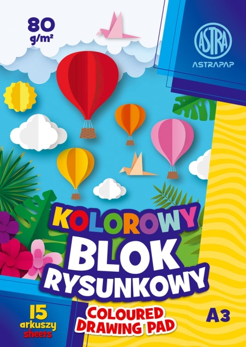 Blok rysunkowy A3 Astra