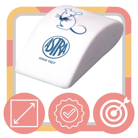 Gumka myszka ASTRA - 1 szt