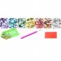 HAFT DIAMENTOWY MALOWANIE DIAMENTAMI MOZAIKA 5D DIY DLA DZIECI