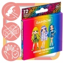 KREDKI ŚWIECOWE 12-KOL RAINBOW HIGH ASTRA