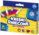 KREDKI ŚWIECOWE 18 KOLORÓW, ASTRA, 1SZT.