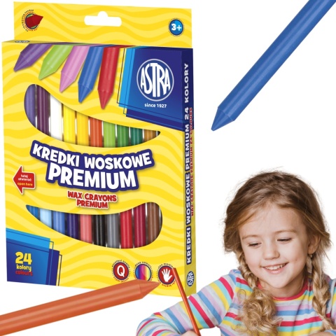 KREDKI WOSKOWE 24 PREMIUM < ASTRA >