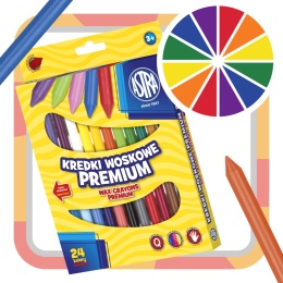 KREDKI WOSKOWE 24 PREMIUM < ASTRA >
