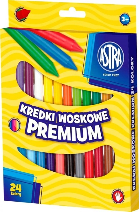 KREDKI WOSKOWE 24 PREMIUM < ASTRA >