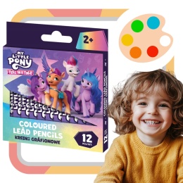 Kredki grafionowe My little pony Astra 12 szt.