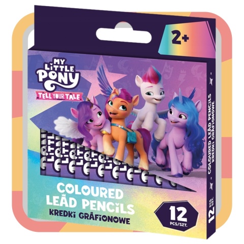 Kredki grafionowe My little pony Astra 12 szt.