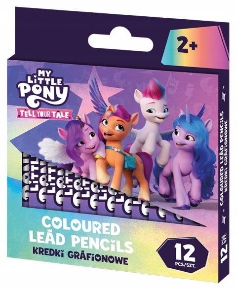 Kredki grafionowe My little pony Astra 12 szt.