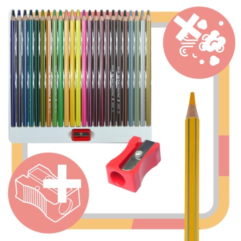 Kredki ołówkowe 48 szt. XXL ASTRA